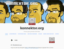 Tablet Screenshot of konnektor.org